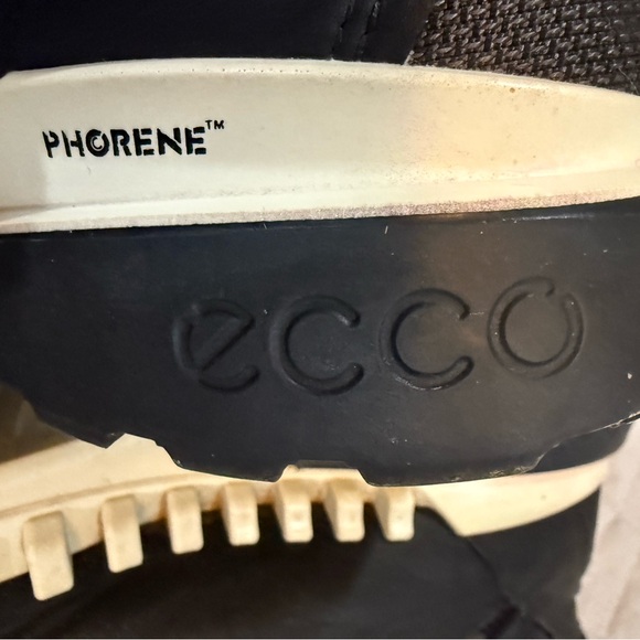 Ecco Men’s Sneakers Zipflex Mens Shoes Moonless Black Size 47 Or 13-13.5 - Picture 9 of 13